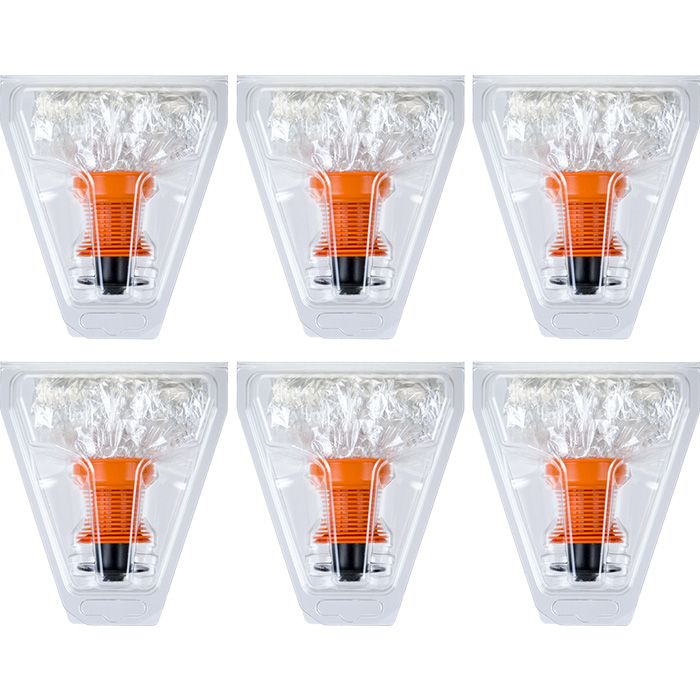 6-Pack Bulk Easy Valve Replacement Balloons (Bags Only) compatible with Storz & Bickel Volcano Vaporizer Systems.
