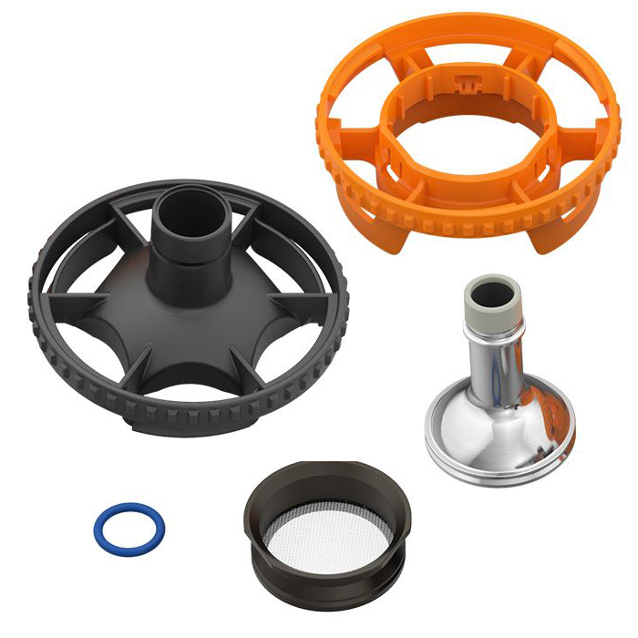 Complete Tube Kit (Whip System) and Filling Chamber Set compatible with Storz & Bickel Volcano Hybrid Vaporizer.