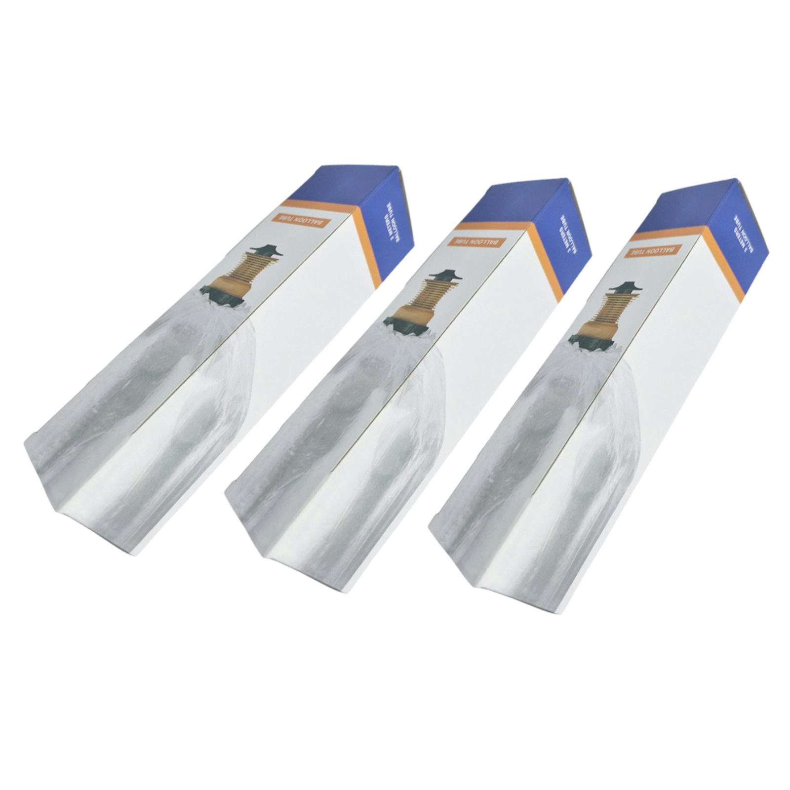 3-Pack Replacement Balloon Tube Rolls (3 Meters Each) for Volcano Solid Valve System - Food Safe Heat Resistant Material.