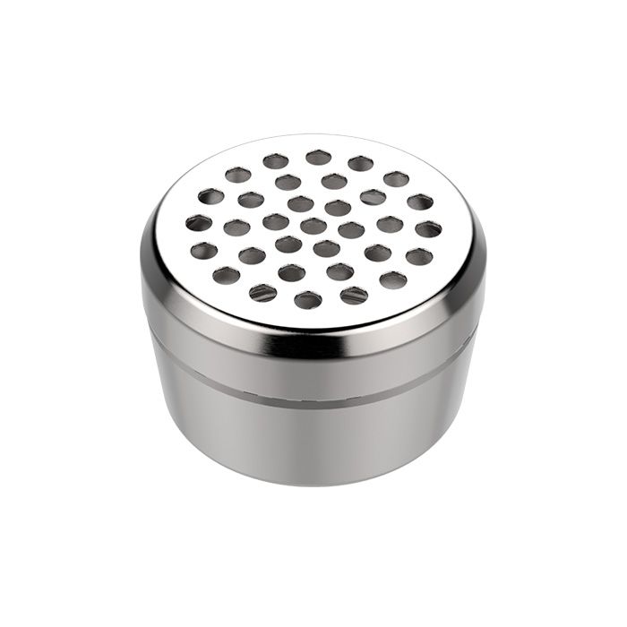 100-Pack Stainless Steel Dosing Capsules compatible with Storz & Bickel Mighty, Crafty+, Venty, and Volcano Hybrid Filling Chambers.