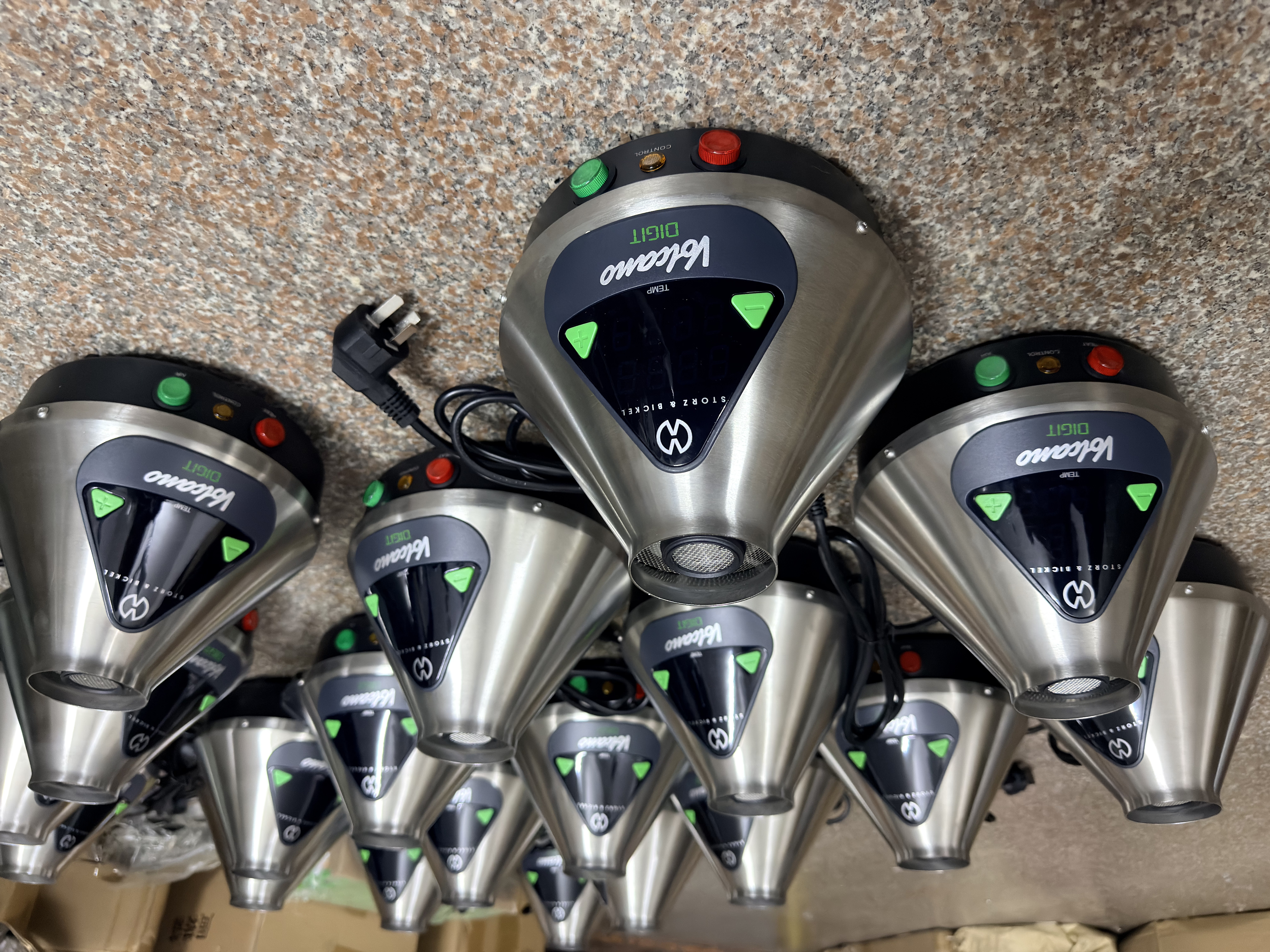 Volcano Digit LED Display Temperature Calibration and Control Buttons OEM-Spec Easy Valve Replacement Set - Food Safe Heat Resistant Plastic