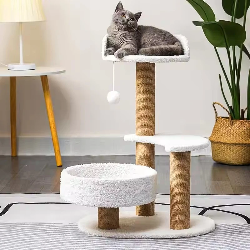 Cat Climbing Rack Cat Tree Cat Scratch Column Sisal Rope Small Cat Nest Cat Toy Cat Supplies Cat Scratch Board