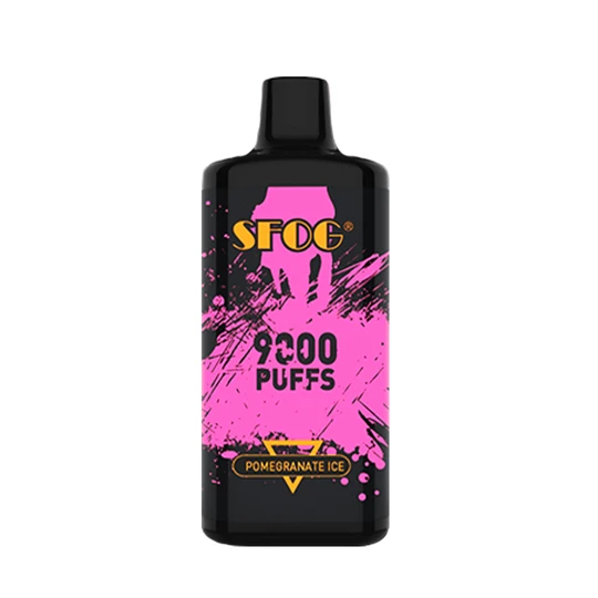 SFOG Big Bang 9000 Puff Disposable Vape: 18ml Prefilled, Adjustable Airflow & Rechargeable Battery