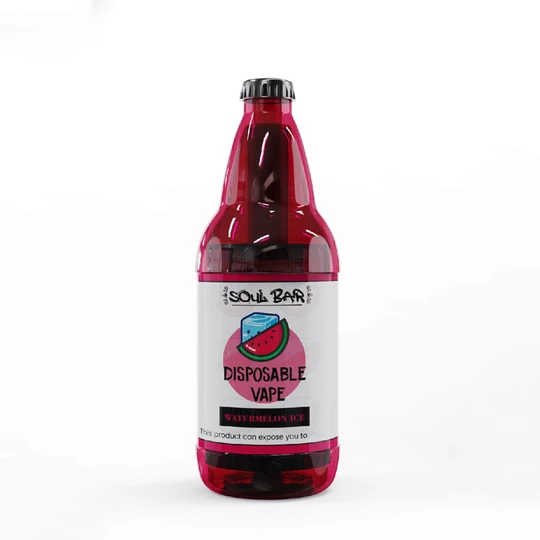 SFOG Soul Bar 15000 Puff Disposable Vape, Beer Bottle Shape, 6 LED Display, Rechargeable Battery