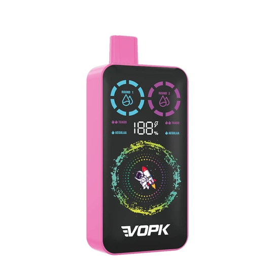 VOPK Ultra 40K Dual Pod 2 in 1 Flavor 40000 puff Disposable Vape 36mL Prefilled 850mah Rechargeable