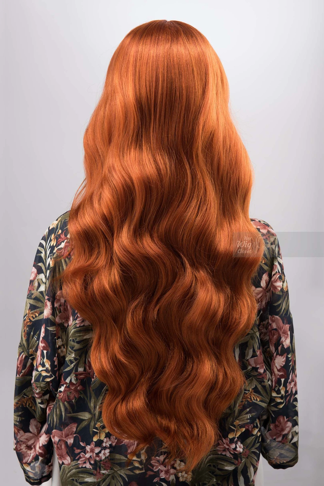 100% Human Hair Virgin Hair Ginger Wig Lace Front Wig for Women