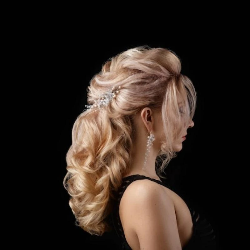 100% Human Hair Virgin Hair Long Ash-blonde Jewish Toppers Hair Ladies Wigs