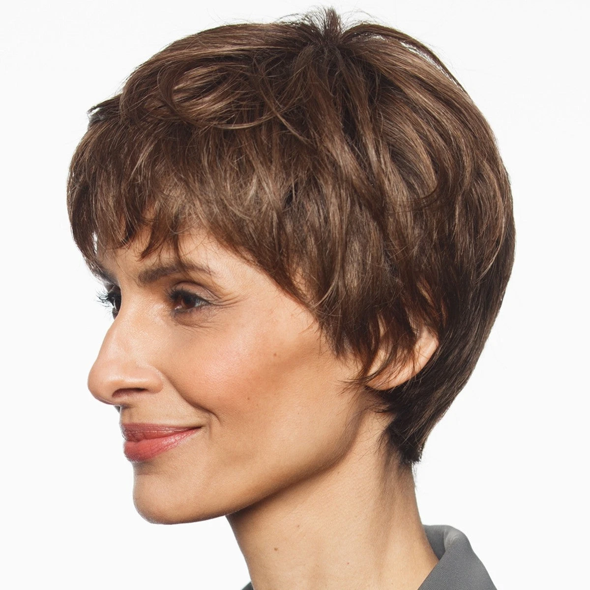 100% Human Hair Top Remy Hair Short Ladies Wigs 6 Inch Womens Wigs UK