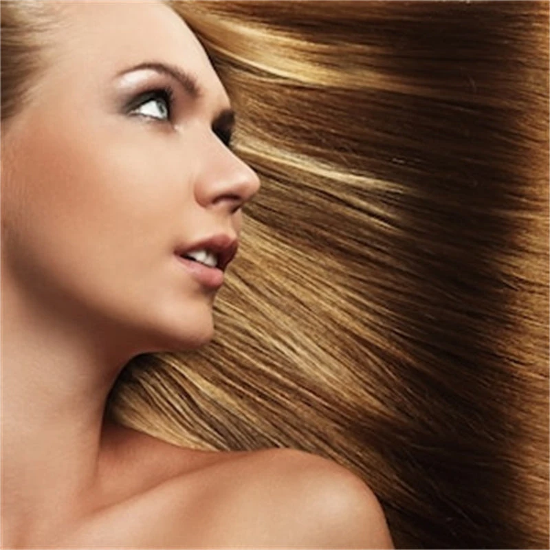 100% Human Hair Blonde Topper, Dark Brown On Top Of Head, Natural Hairline For Women