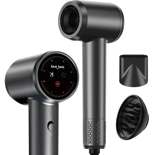 Plasma High-Speed hair dryer with Diffuser nozzle Air3.0.1.A