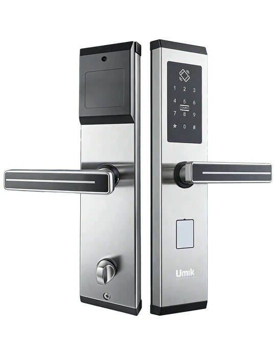 Умный дверной замок RF002 4 в 1 с паролем, IC-картой, ключом и Bluetooth APP