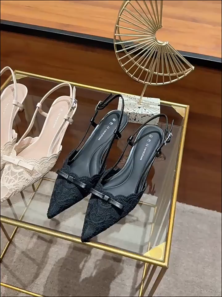Embroidered openwork nude high heels, exuding a luxurious and sophisticated feel, 5cm stiletto sandals for women, perfect for summer with skirts.