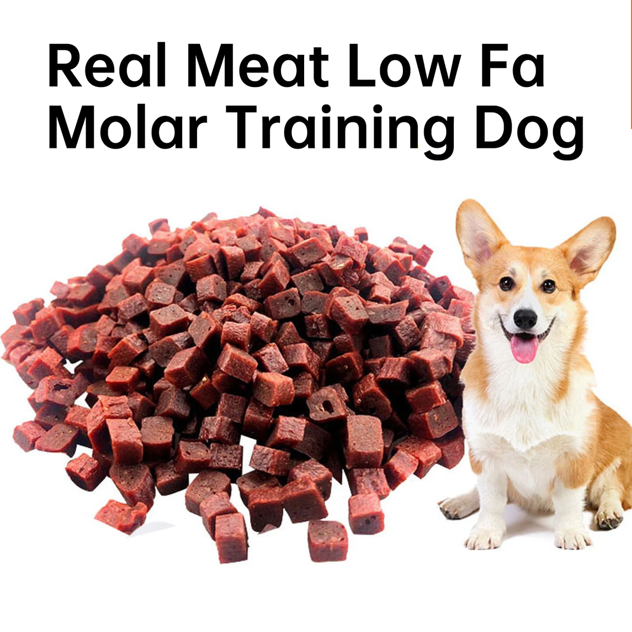 Dog Beef Bits Training Treats Dog Snacks Large and Small Breed Dog Food Teddy Golden Retriever Dog Treats Pet Beef Bits