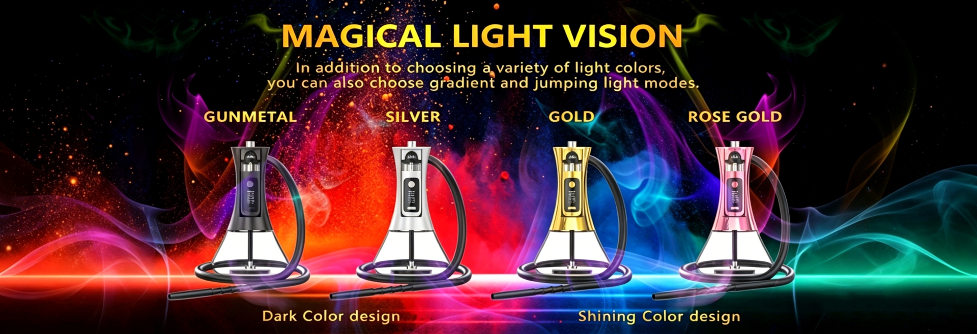 EHUKA X1 e-hookah, portable shisha vape, 60W power, 2000mAh battery, magnetic pod for daily vaping