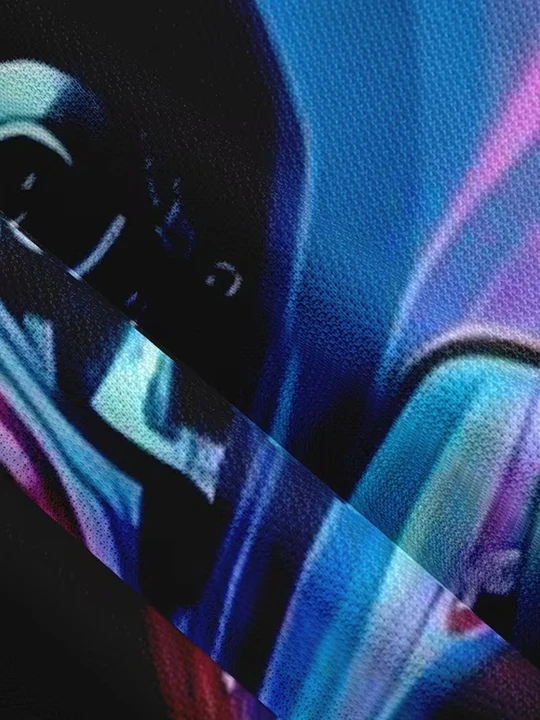 3D motion motorcycle pattern short-sleeved t-shirt for men, oversized casual t-shirt for summer, fitness and leisure wear for men, printed shirt, extra-large size