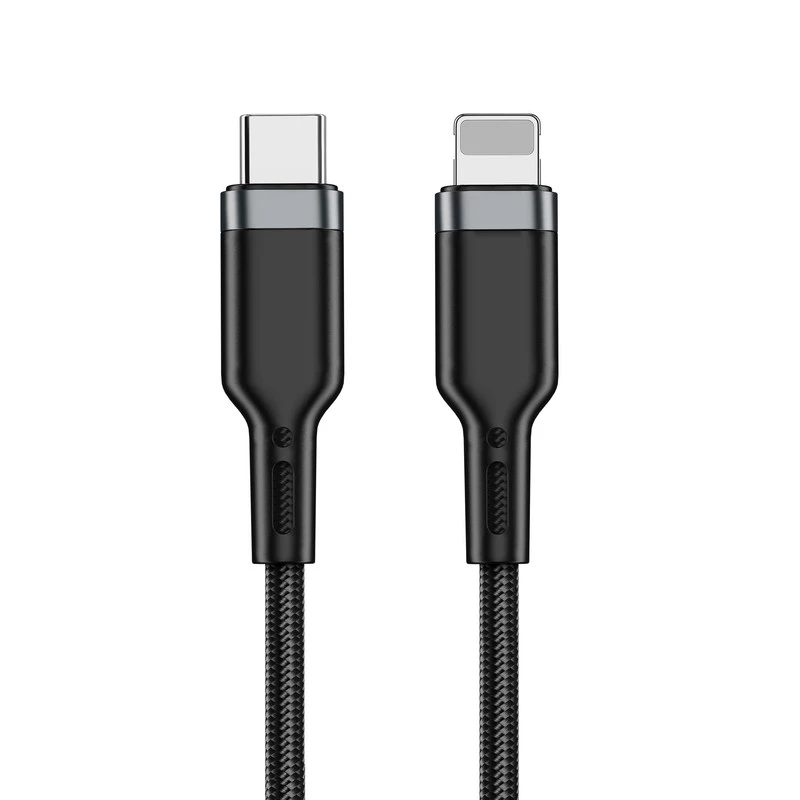 WIWU C-013 C-L 1.2Mt CAVO PLATINUM NERO