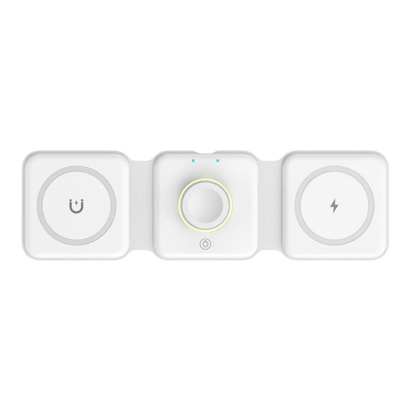 WIWU M6 CARICATORE WIRELESS 3in1 BIANCO
