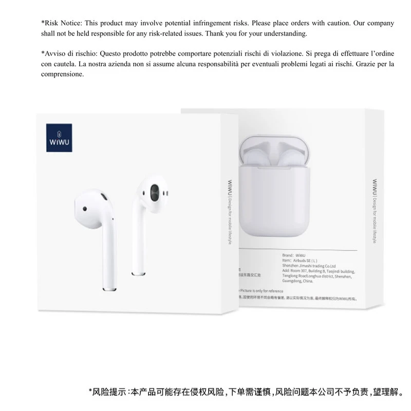 WIWU AIRBUDS SE LITE TYPE C PORT9SMALL PACKAGE)