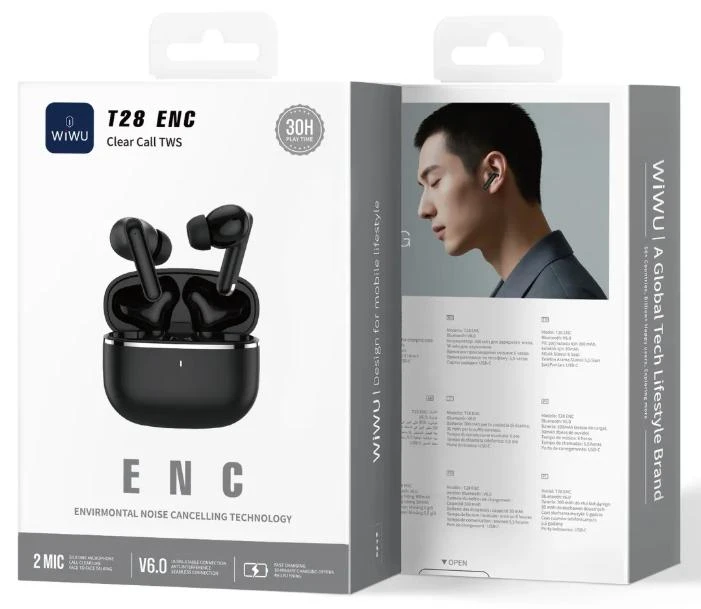 WIWU T28 ENC BLACK