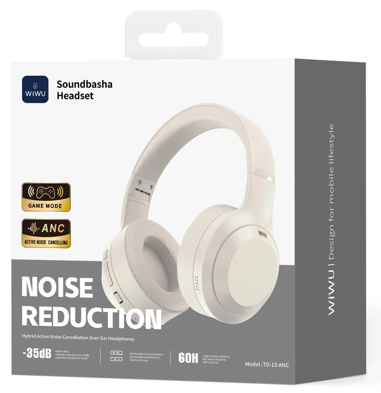 WIWU TD-15 ANC CUFFIE AIRBUDS MAX AVORIO