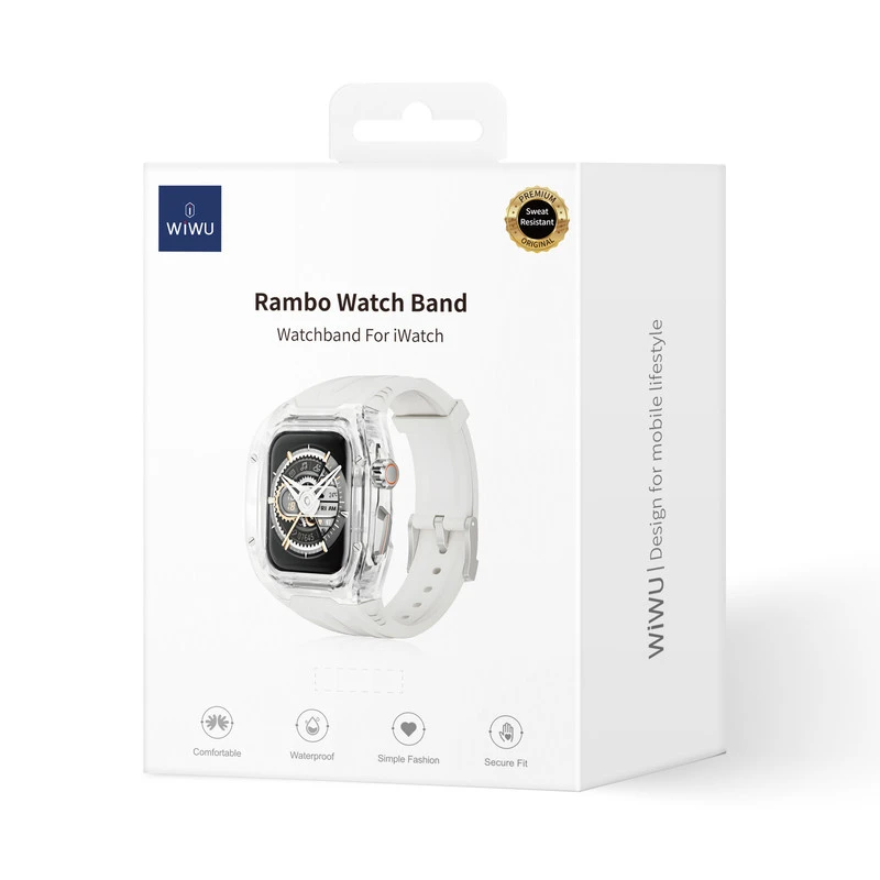 WIWU ROMBO WATCH BAND BIANCO 42/44/45MM
