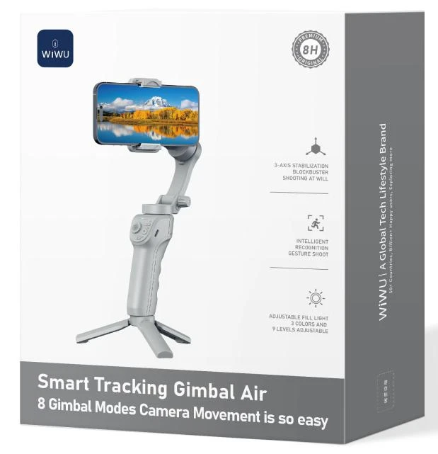 WIWU WI-SE017 SMART TRACKING GIMBAL AIR GREY
