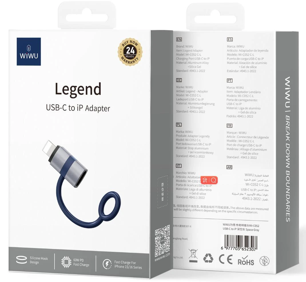 WIWU WI-C052 C-L LEGEND SERIES CONVERTER