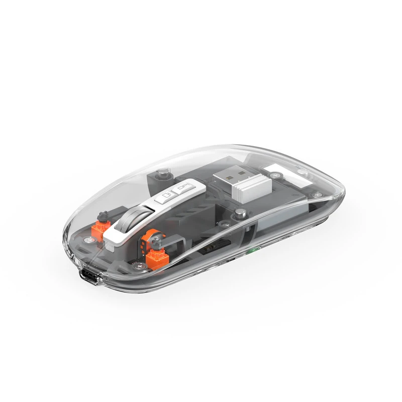 WIWU WM-105 MOUSE WIRELESS GRIGIO TRASPARENTE