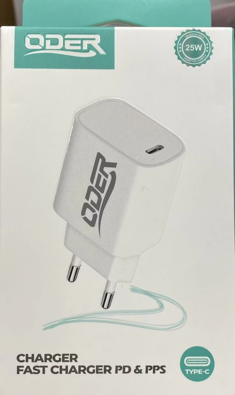 ODER CHARGER PD 25W BIANCO