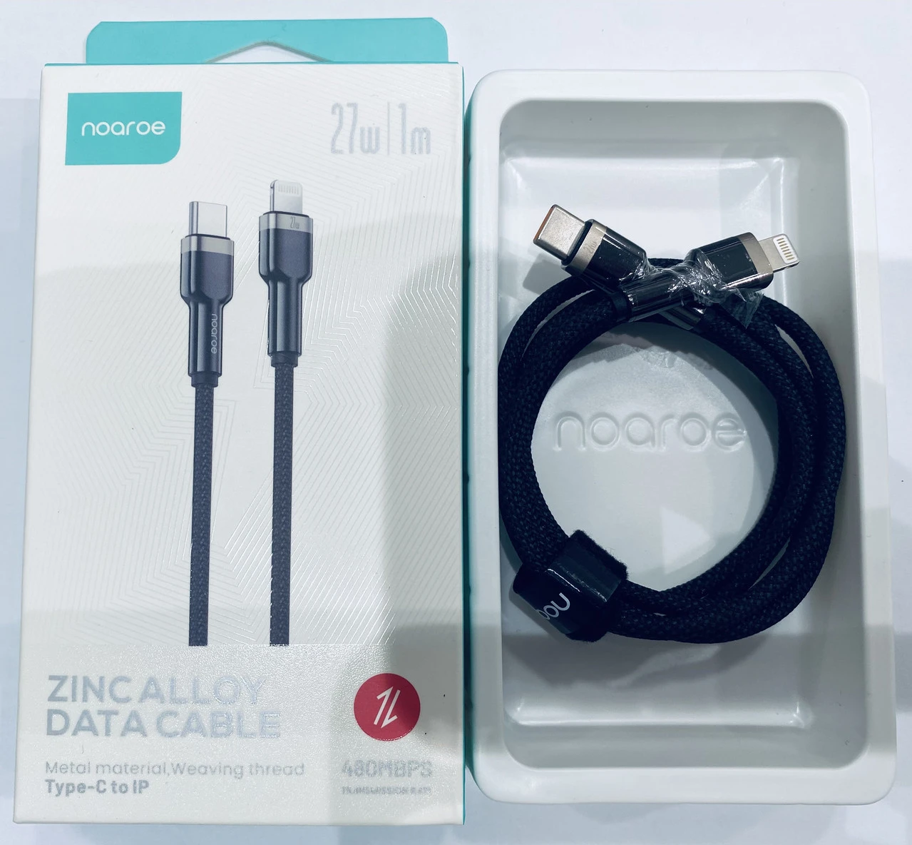 NOAROE CAVO K01-CP PD 27W 1Mt NERO