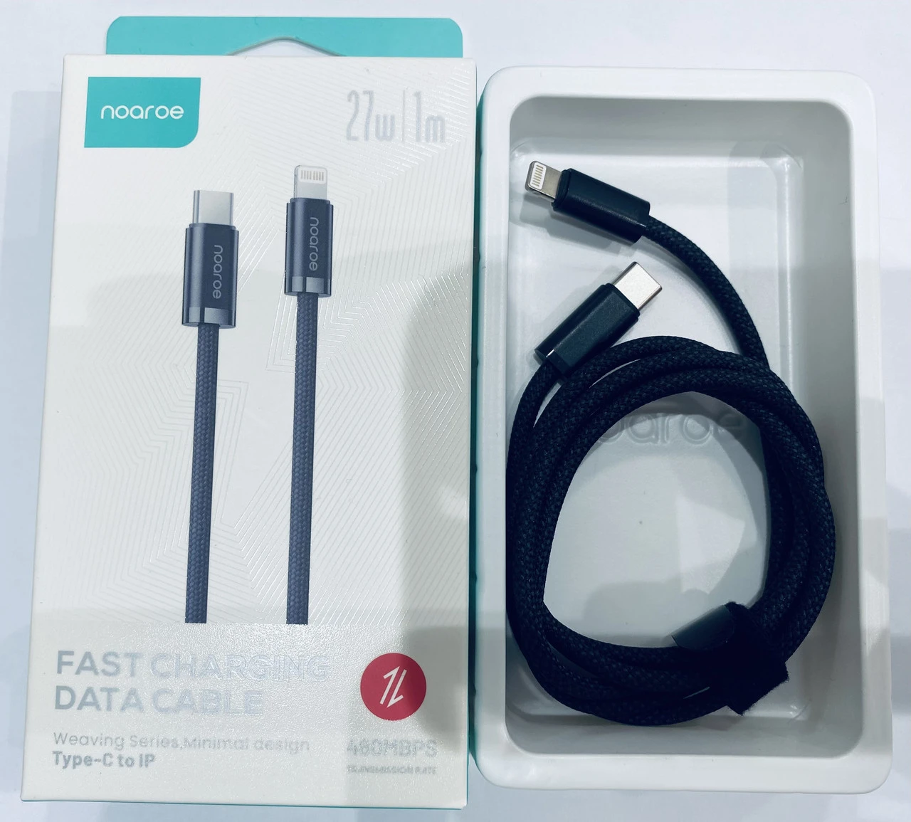 NOAROE T01-CP CAVO C-L PD 27W 1Mt NERO