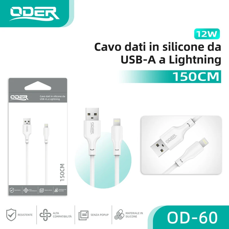 ODER-61 CAVO da Type-c a Type-c 1.5m