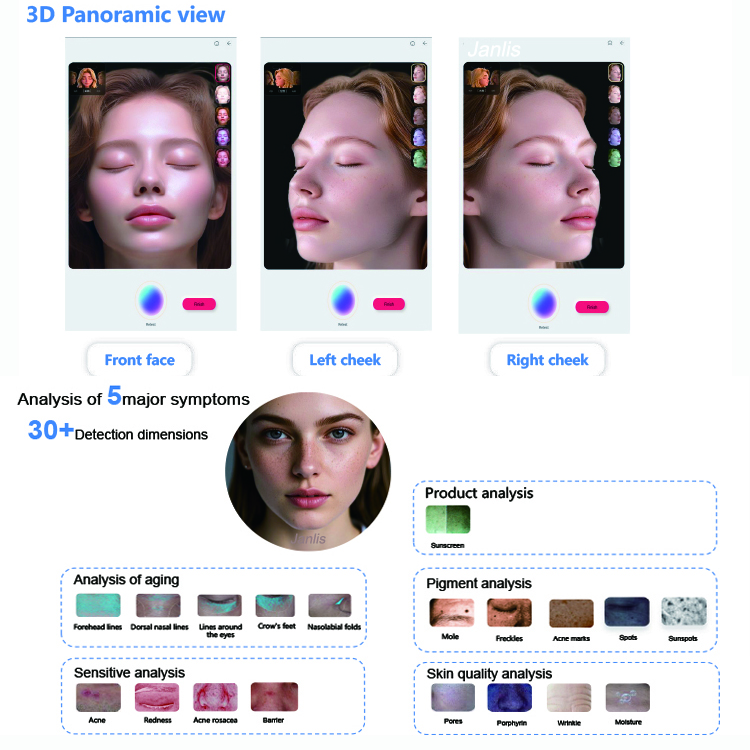 JANLIS - Professional AI Skin Analyzer