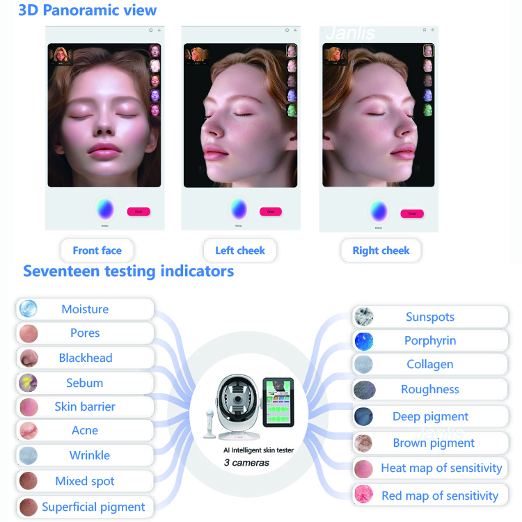 JANLIS - Professional AI Skin Analyzer