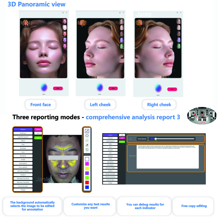 JANLIS - Professional AI Skin Analyzer
