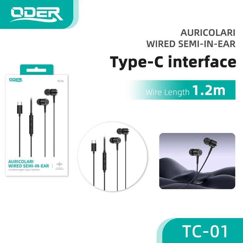 ODER TC-01 TYPE-C NERO