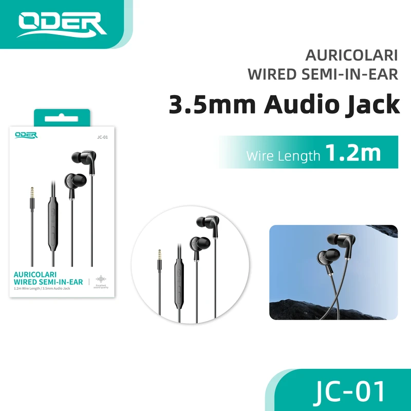 ODER JC-01 3.5MM JACK NERO