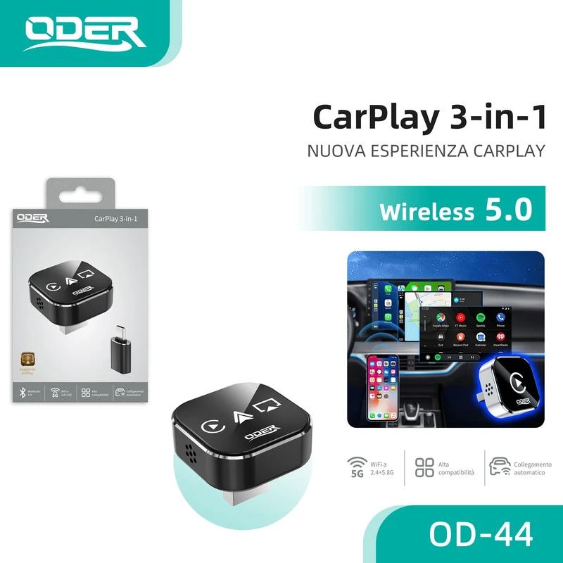 ODER-44 CARPLAY 3 IN 1