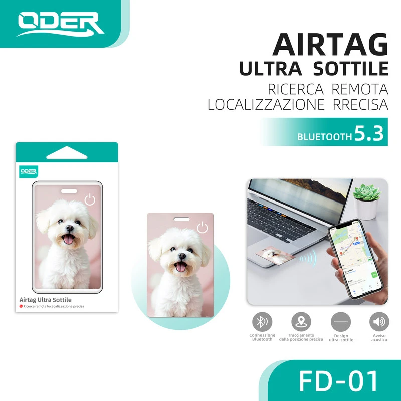 ODER FD-01 AIRTAG CARD