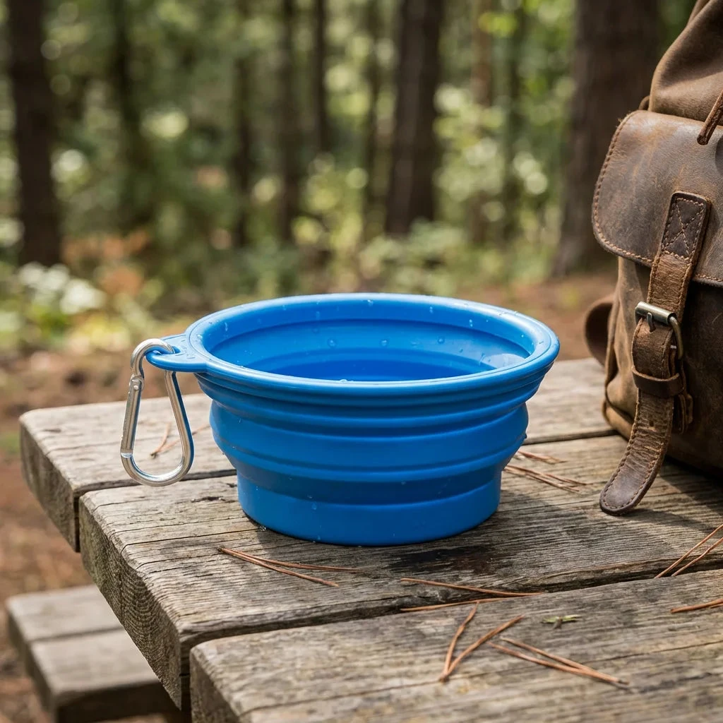TrailPaw Portable Travel Silicone Bowl