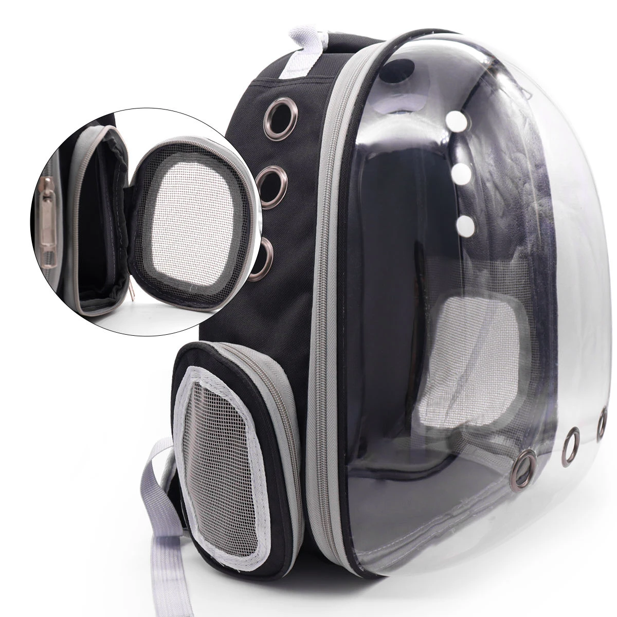 TrailPaw SkyView Panoramic Pet Travel Backpack