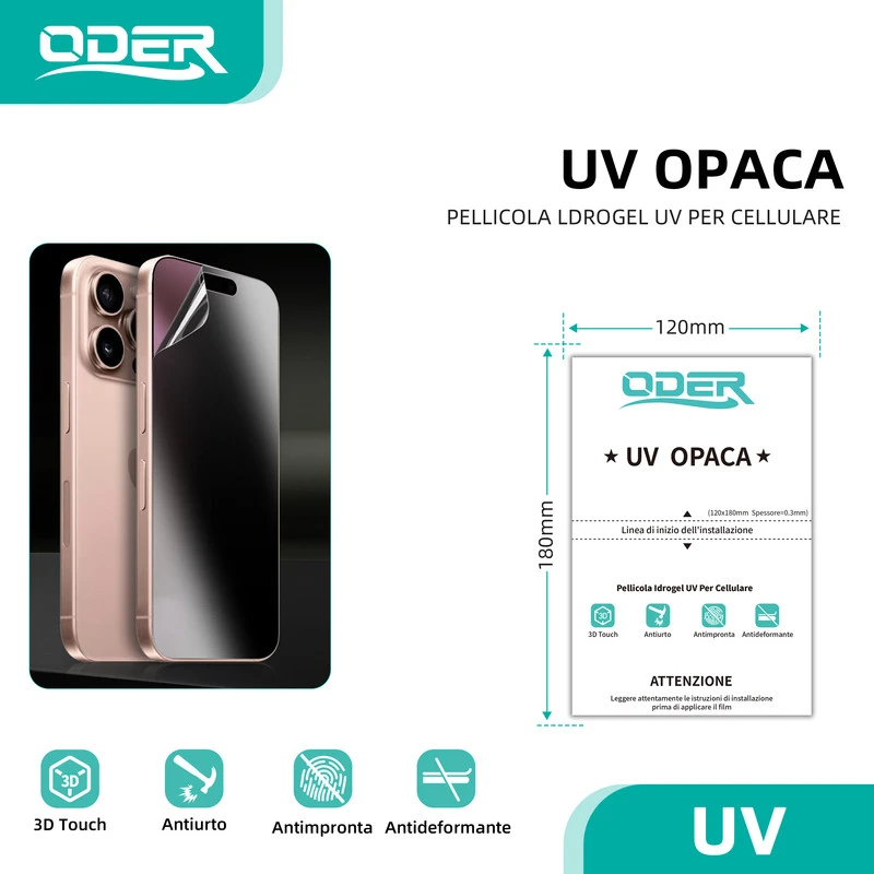 ODER PELLICOLA UV OPACA 20PZ
