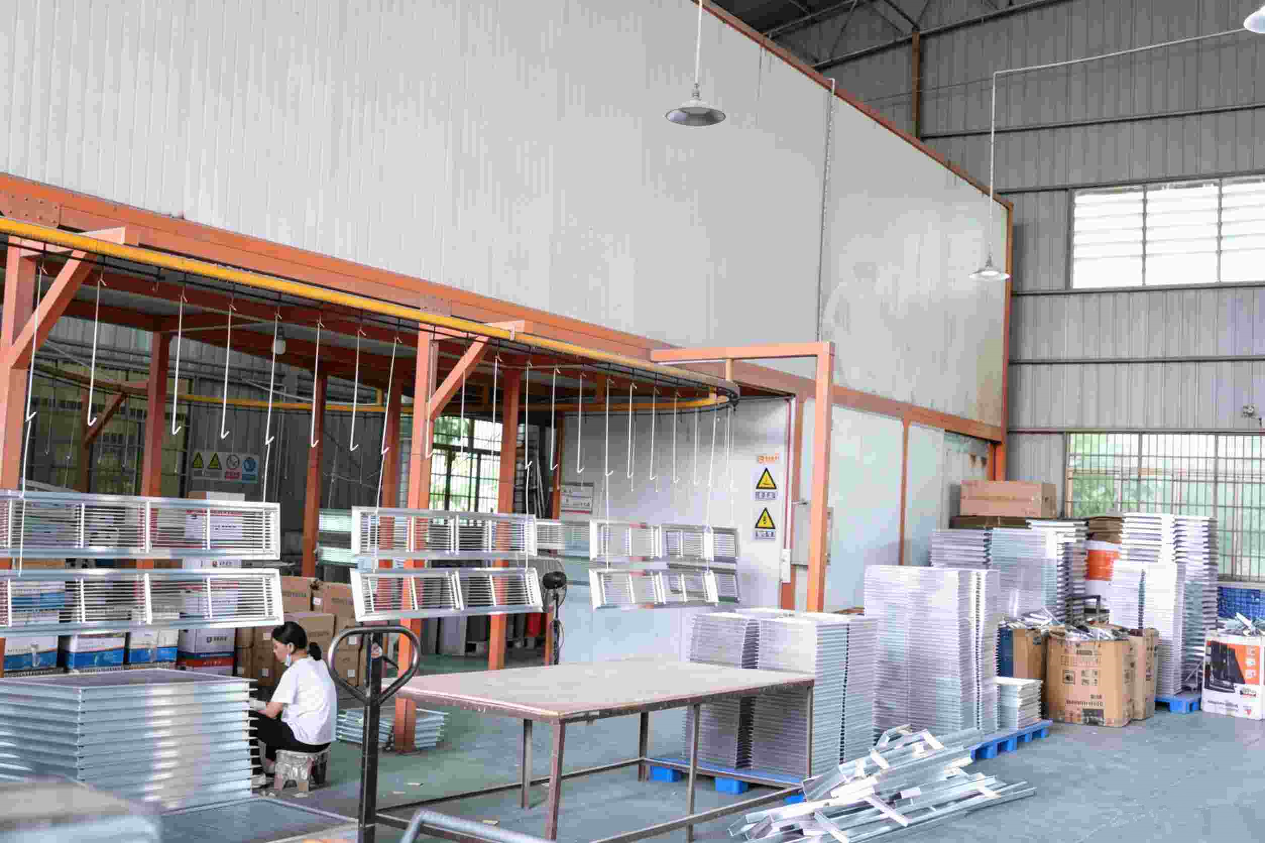 ventforge powdercoating shop