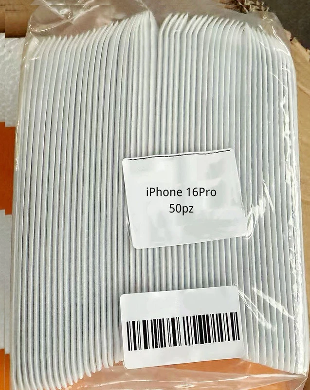 ODER IPHONE 16PRO 3D PELLICOLA SENZA CONFEZIONE 50PZ