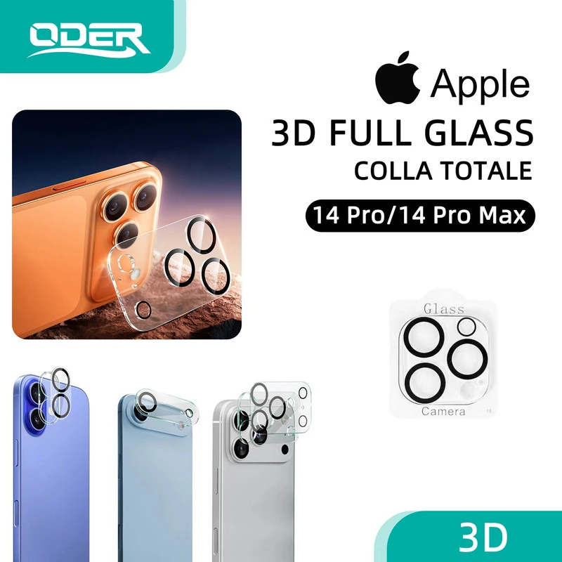 ODER VETRO TEMPERATO FOT. IP 14PRO/14PRO MAX
