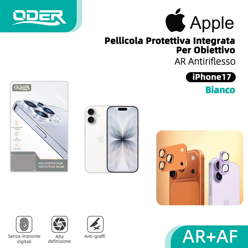ODER VETRO TEMPERATO IP17 ARGENTO