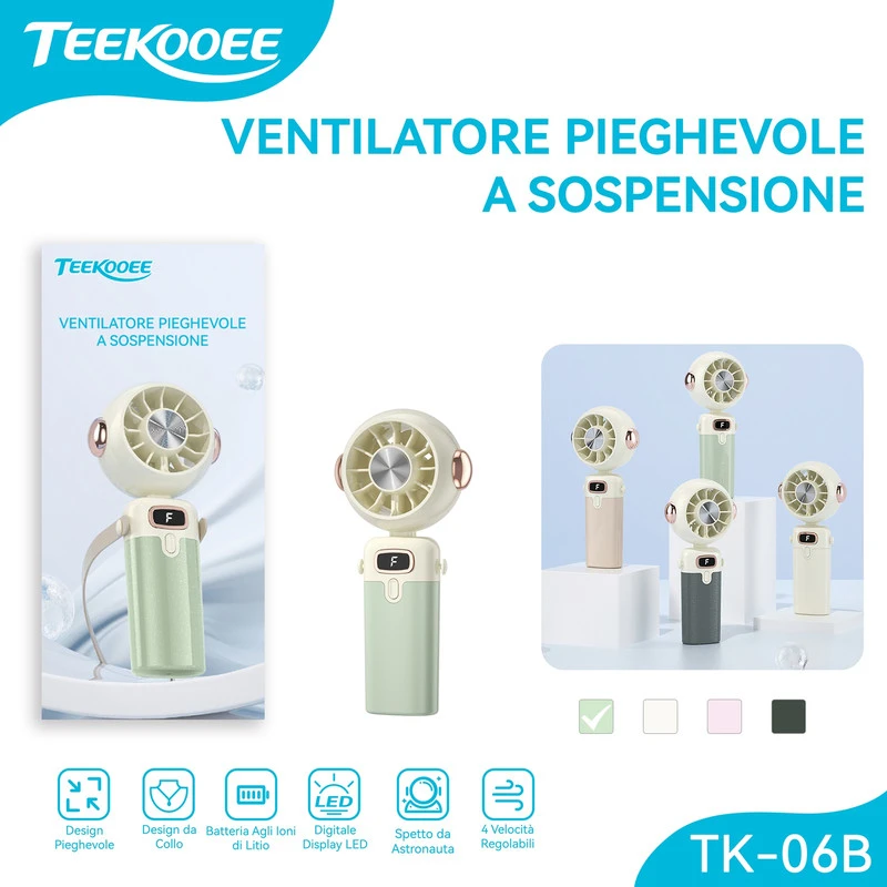 TK-06B MINI VENTILATORE VERDE