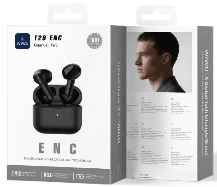WIWU T29 ENC BLACK