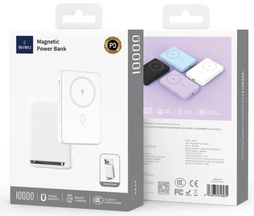 WIWU WI-P043 WIWU WI-P043 PD20W MAGNETIC POWER BANK WITH STANDWHITE