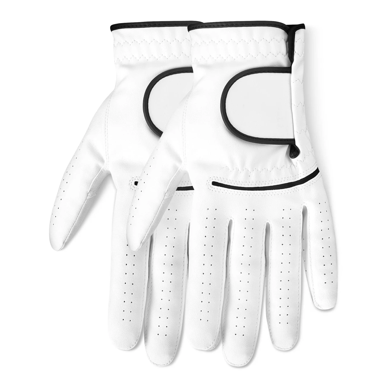OMKHE All-Weather Golf Gloves for Men, Right Hand & Left Hand Options, Medium, Medium-Large & Large